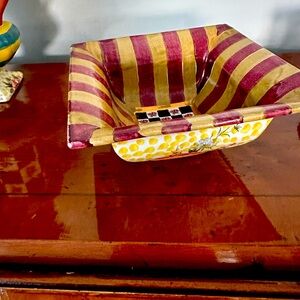 Vintage Mackenzie Childs small dish